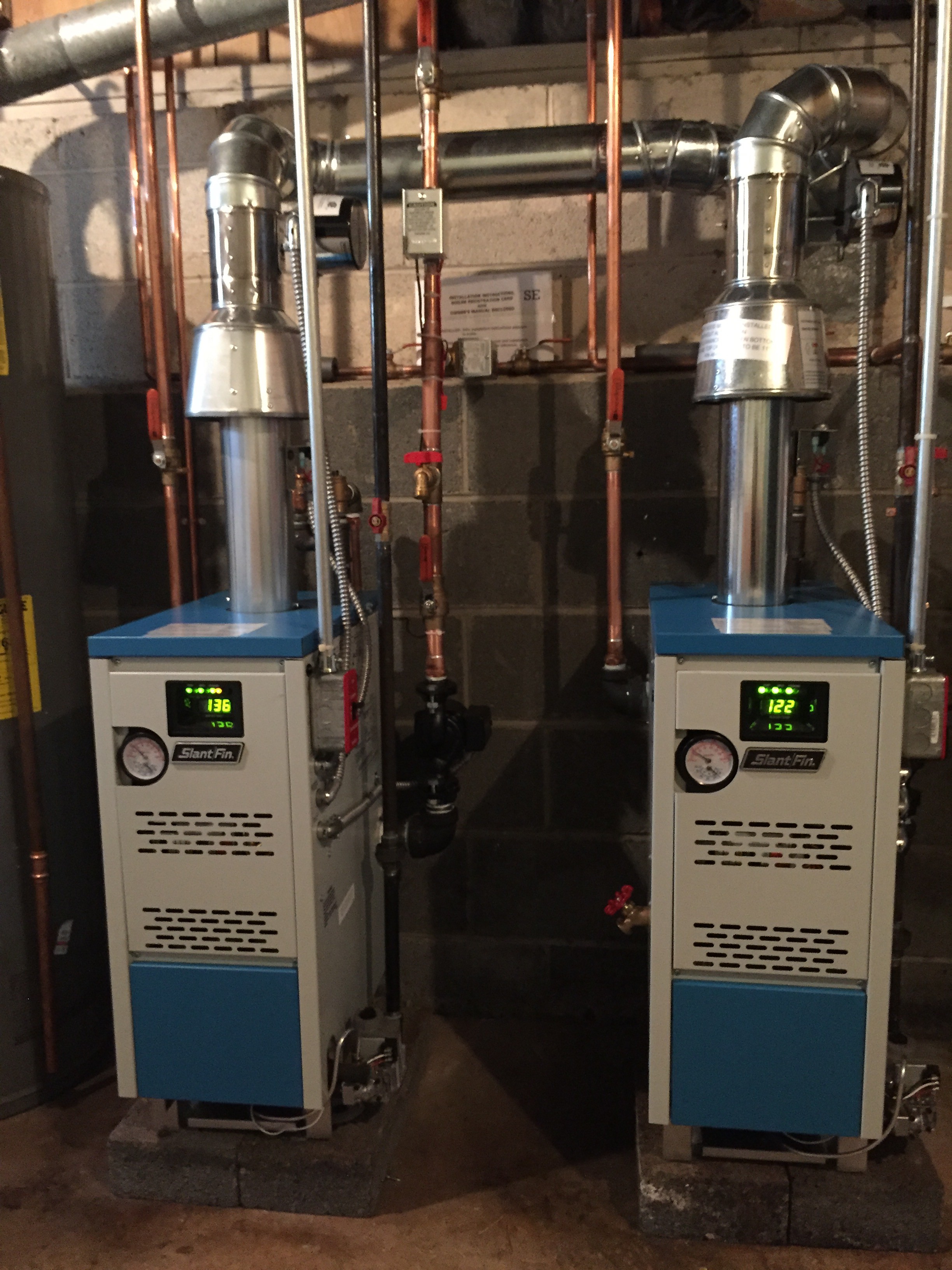 Slant Fin Gas Hydronic Boiler