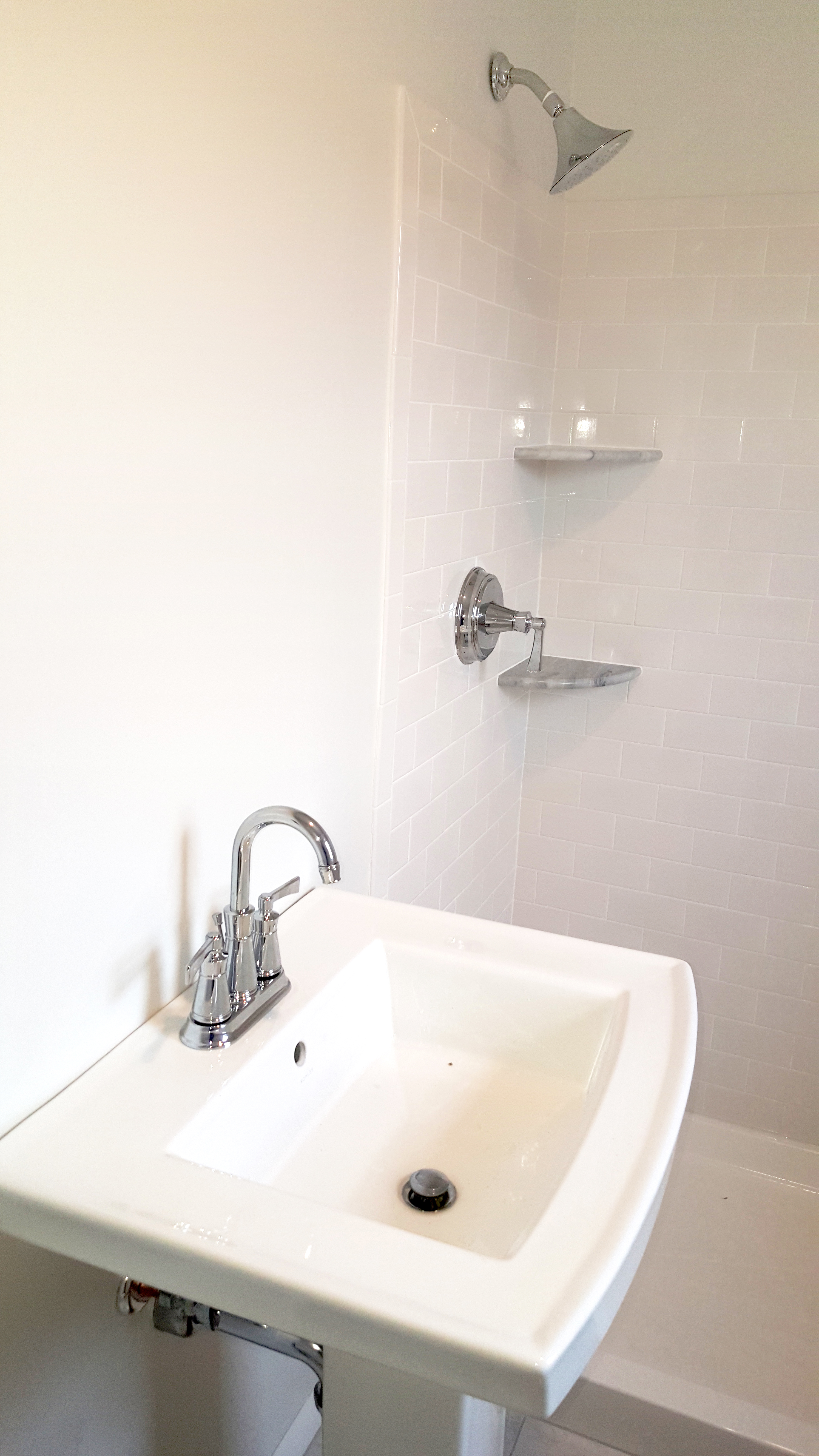 New Bathroom Plumbing Fixtures