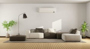 wall-mounted-air-handler-in-modern-living-room