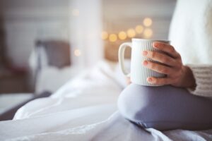 woman-looking-comfortable-in-home-in-winter